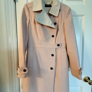 Karen Millen Light Pink Trench Coat